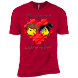T-Shirts Red / YXS Never LEGO of You Boys Premium T-Shirt