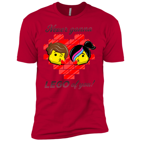 T-Shirts Red / YXS Never LEGO of You Boys Premium T-Shirt