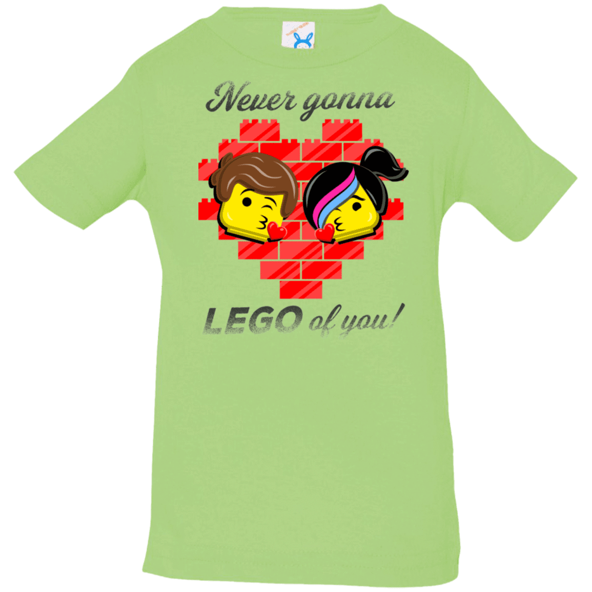 T-Shirts Key Lime / 6 Months Never LEGO of You Infant Premium T-Shirt