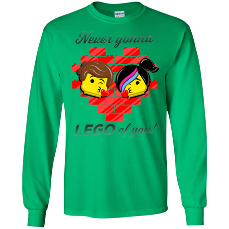 T-Shirts Irish Green / S Never LEGO of You Men's Long Sleeve T-Shirt