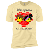 T-Shirts Banana Cream / X-Small Never LEGO of You Men's Premium T-Shirt