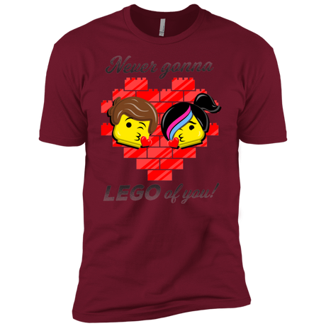 T-Shirts Cardinal / X-Small Never LEGO of You Men's Premium T-Shirt