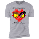 T-Shirts Heather Grey / X-Small Never LEGO of You Men's Premium T-Shirt