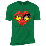 T-Shirts Kelly Green / X-Small Never LEGO of You Men's Premium T-Shirt