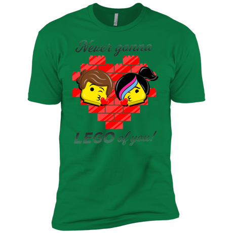 T-Shirts Kelly Green / X-Small Never LEGO of You Men's Premium T-Shirt