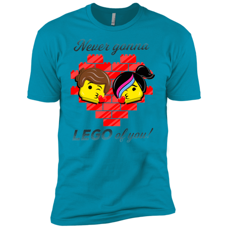 T-Shirts Turquoise / X-Small Never LEGO of You Men's Premium T-Shirt