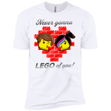 T-Shirts White / X-Small Never LEGO of You Men's Premium T-Shirt