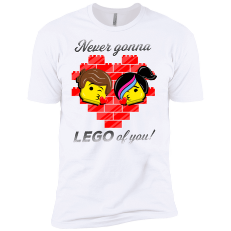 T-Shirts White / X-Small Never LEGO of You Men's Premium T-Shirt