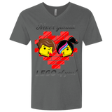 T-Shirts Heavy Metal / X-Small Never LEGO of You Men's Premium V-Neck