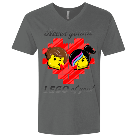 T-Shirts Heavy Metal / X-Small Never LEGO of You Men's Premium V-Neck