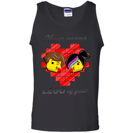T-Shirts Black / S Never LEGO of You Men's Tank Top