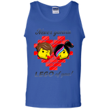 T-Shirts Royal / S Never LEGO of You Men's Tank Top