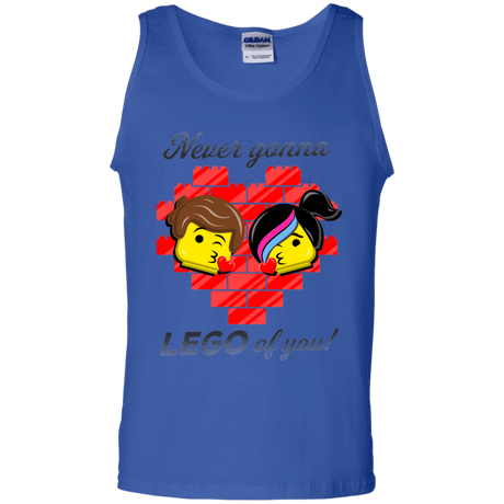 T-Shirts Royal / S Never LEGO of You Men's Tank Top