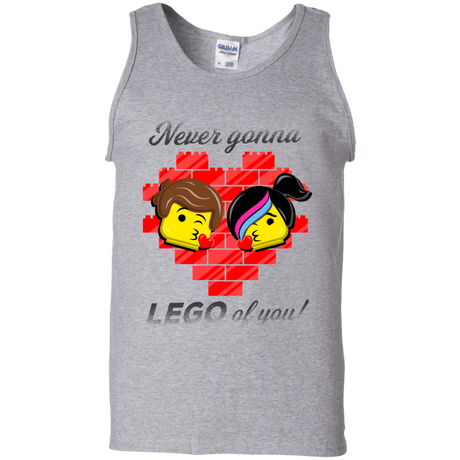 T-Shirts Sport Grey / S Never LEGO of You Men's Tank Top