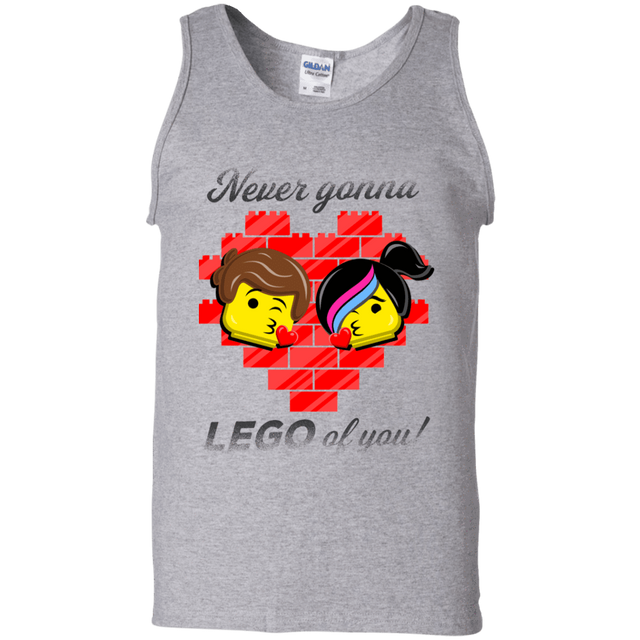 T-Shirts Sport Grey / S Never LEGO of You Men's Tank Top