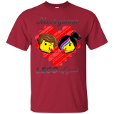 T-Shirts Cardinal / S Never LEGO of You T-Shirt