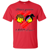 T-Shirts Red / S Never LEGO of You T-Shirt