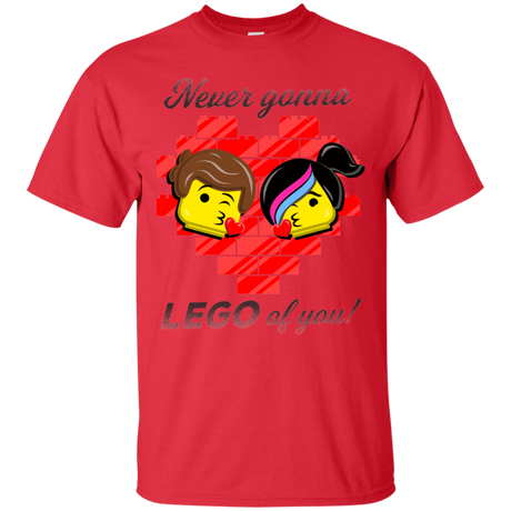 T-Shirts Red / S Never LEGO of You T-Shirt