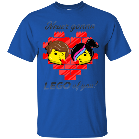 T-Shirts Royal / S Never LEGO of You T-Shirt