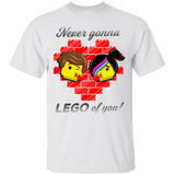 T-Shirts White / S Never LEGO of You T-Shirt
