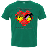 T-Shirts Kelly / 2T Never LEGO of You Toddler Premium T-Shirt