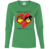 T-Shirts Irish Green / S Never LEGO of You Women's Long Sleeve T-Shirt