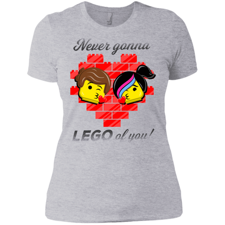 T-Shirts Heather Grey / X-Small Never LEGO of You Women's Premium T-Shirt