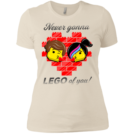T-Shirts Ivory/ / X-Small Never LEGO of You Women's Premium T-Shirt