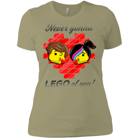 T-Shirts Light Olive / X-Small Never LEGO of You Women's Premium T-Shirt