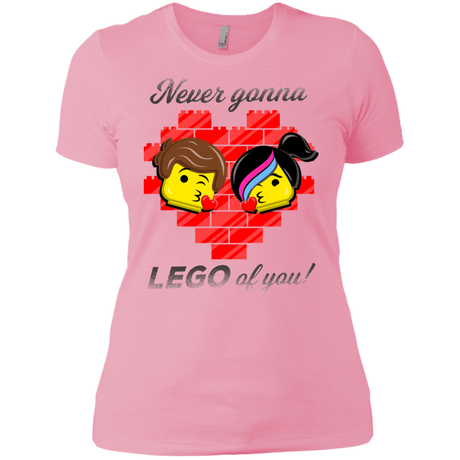 T-Shirts Light Pink / X-Small Never LEGO of You Women's Premium T-Shirt