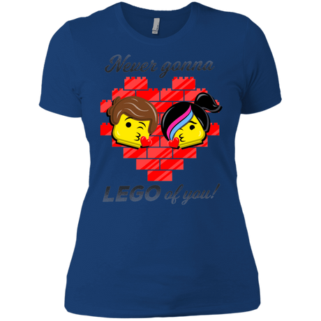 T-Shirts Royal / X-Small Never LEGO of You Women's Premium T-Shirt
