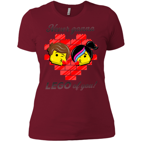 T-Shirts Scarlet / S Never LEGO of You Women's Premium T-Shirt