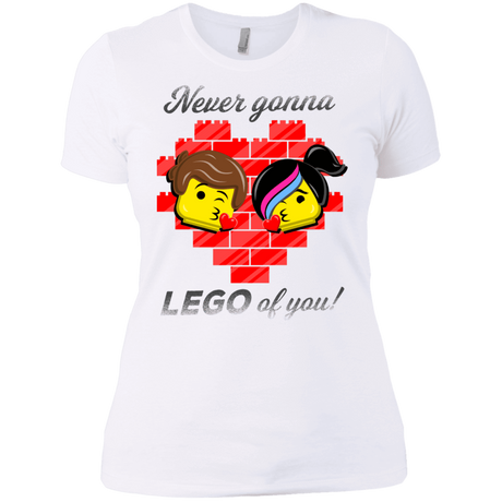 T-Shirts White / X-Small Never LEGO of You Women's Premium T-Shirt