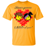 T-Shirts Gold / YXS Never LEGO of You Youth T-Shirt