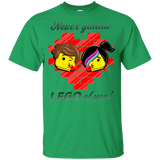 T-Shirts Irish Green / YXS Never LEGO of You Youth T-Shirt