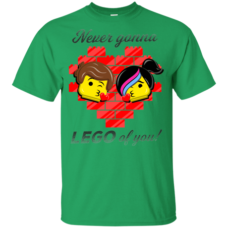 T-Shirts Irish Green / YXS Never LEGO of You Youth T-Shirt