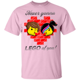 T-Shirts Light Pink / YXS Never LEGO of You Youth T-Shirt