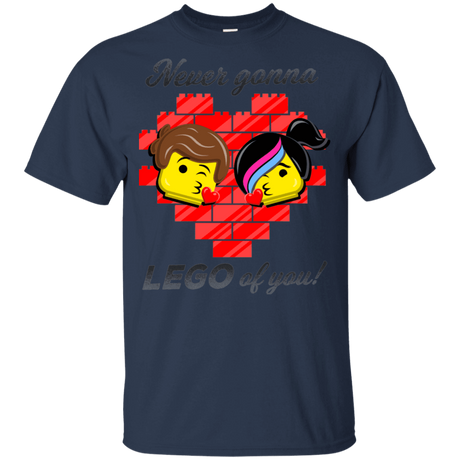 T-Shirts Navy / YXS Never LEGO of You Youth T-Shirt