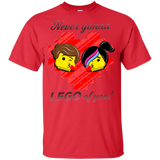 T-Shirts Red / YXS Never LEGO of You Youth T-Shirt