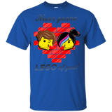 T-Shirts Royal / YXS Never LEGO of You Youth T-Shirt