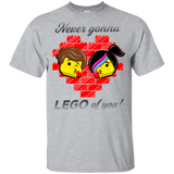T-Shirts Sport Grey / YXS Never LEGO of You Youth T-Shirt