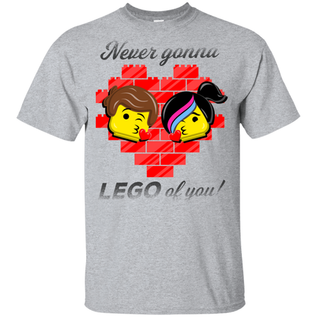 T-Shirts Sport Grey / YXS Never LEGO of You Youth T-Shirt