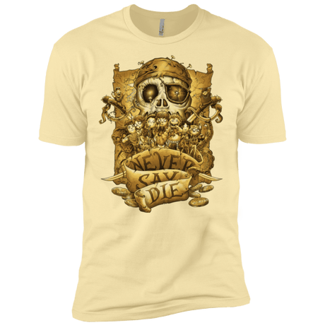 T-Shirts Banana Cream / X-Small Never Say Die Men's Premium T-Shirt