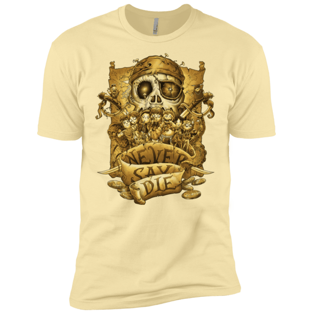 T-Shirts Banana Cream / X-Small Never Say Die Men's Premium T-Shirt