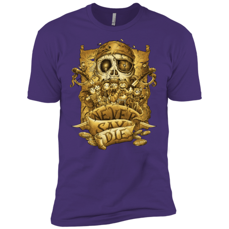 T-Shirts Purple / X-Small Never Say Die Men's Premium T-Shirt