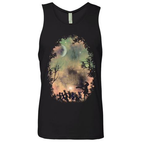 T-Shirts Black / Small never say die! Men's Premium Tank Top