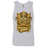 T-Shirts Heather Grey / Small Never Say Die Men's Premium Tank Top