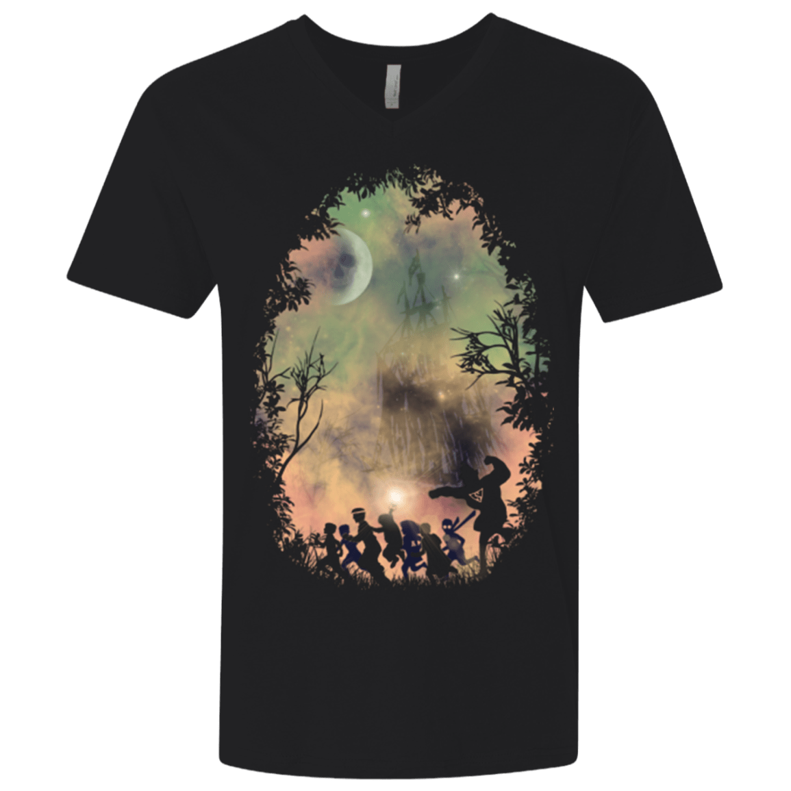 T-Shirts Black / X-Small never say die! Men's Premium V-Neck