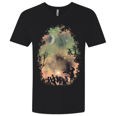 T-Shirts Black / X-Small never say die! Men's Premium V-Neck