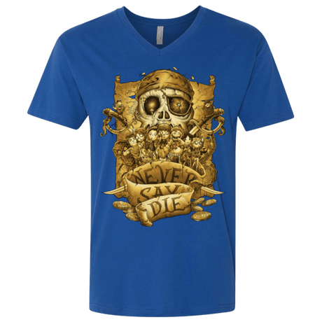 T-Shirts Royal / X-Small Never Say Die Men's Premium V-Neck